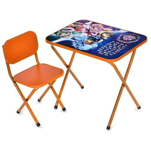 Столик детский Bambi M 5961-7 складной со стульчиком
