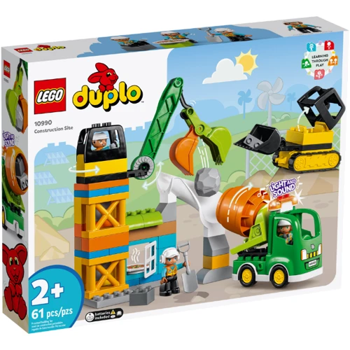 Конструктор LEGO Baustelle mit Baufahrzeugen Будівельний майданчик (10990)