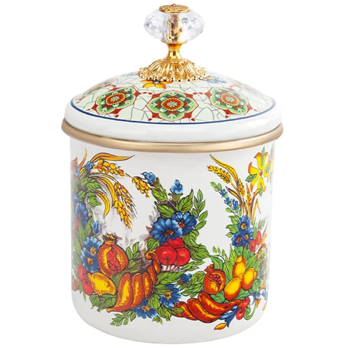 Банка для сыпучих продуктов Elmani Vitaly 12х12 см (763-018)