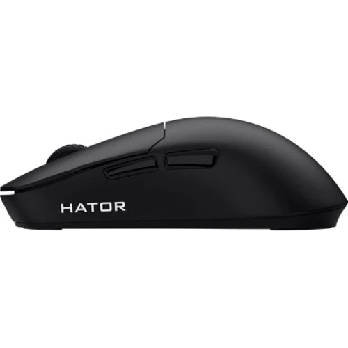 Мышь HATOR Quasar Wireless Black (HTM-420): Эргономика симметричная для левшей
