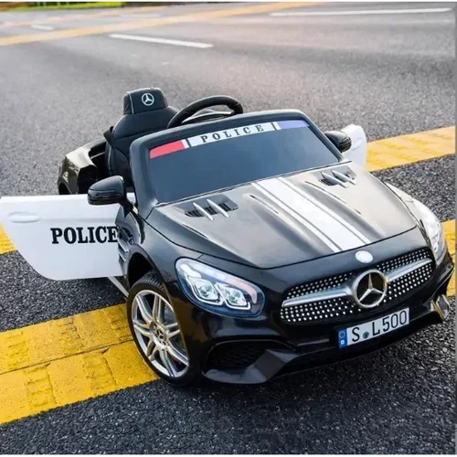 Дитячий електромобіль Bambi Racer Mercedes чорний Поліція (M 4866EBLR-2-1): Матеріал коліс EVA