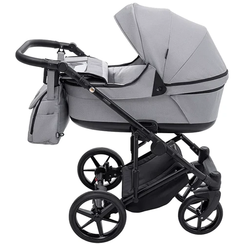 Коляска 2 в 1 Adamex Locco Tip TK-83 сірий (681024): Ширина шасі 57.5 см