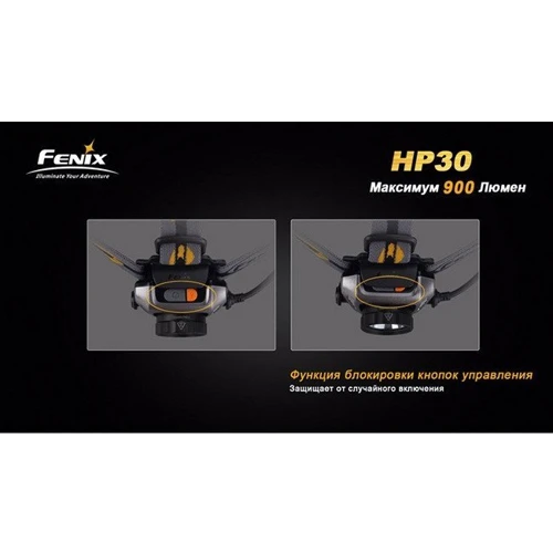 Фонарь Fenix HP30 Gray фото 17