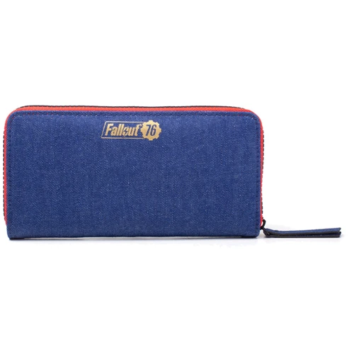 Кошелек Fallout - Vault 76 Denim Zip Around Wallet With Patches (GW375444FAL) фото 3