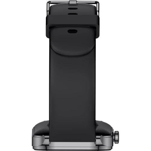 Смарт-годинник Amazfit Pop 3S Black: Матеріал ремінця Силикон