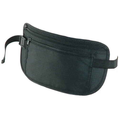 

Мужская поясная сумка Traum черная (7142-10)