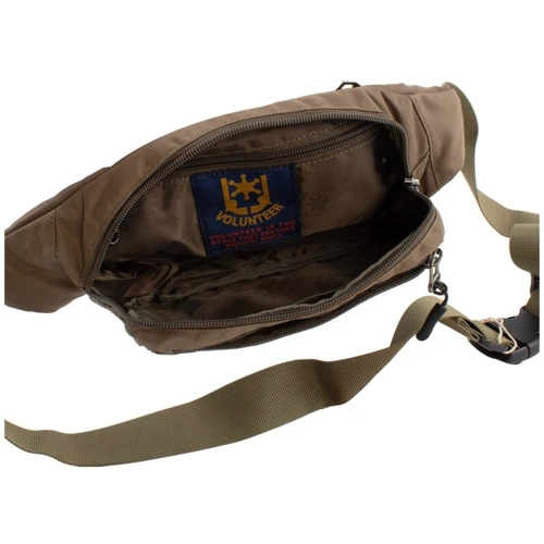 Чоловіча поясна сумка Volunteer хакі (GB1749-07-green): Матеріал Полиэстер