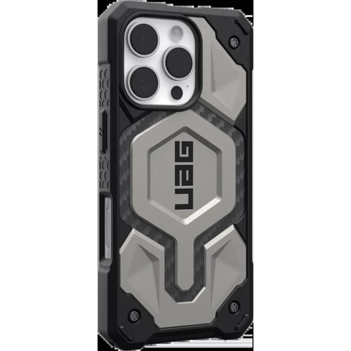 Чохол для iPhone Urban Armor Gear UAG Monarch Pro Magsafe Titanium (114456113636) for iPhone 16 Pro фото 5