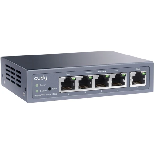 Маршрутизатор Wi-Fi Cudy R700: Количество LAN портов 4