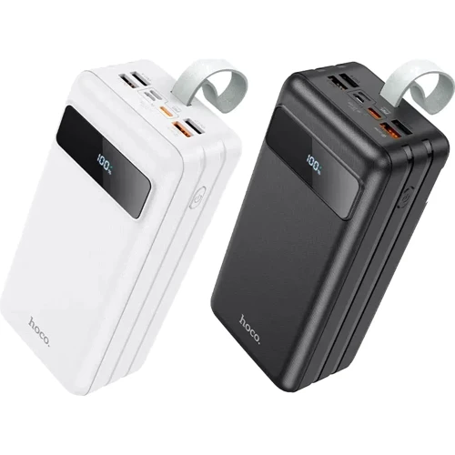 Внешний аккумулятор Hoco Power Bank 60000mAh J86B Electric 22.5W White: Емкость батареи, мАч 60000