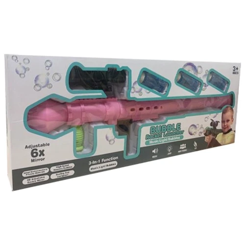 Генератор мильних бульбашок Гранатомет (Q10(Pink))