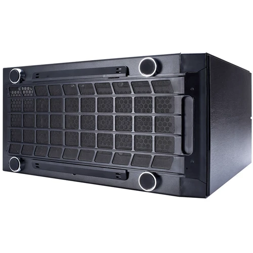 Корпус Fractal Design Define Nano S (FD-CA-DEF-NANO-S-BK-W): Матеріал передній панелі сталь