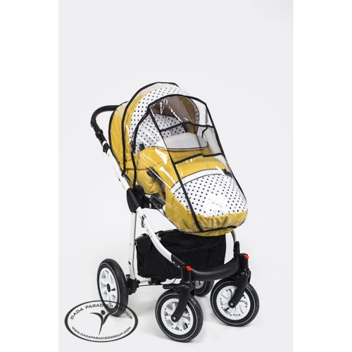 Универсальная коляска 3в1 DPG Glamour Yellow фото 8