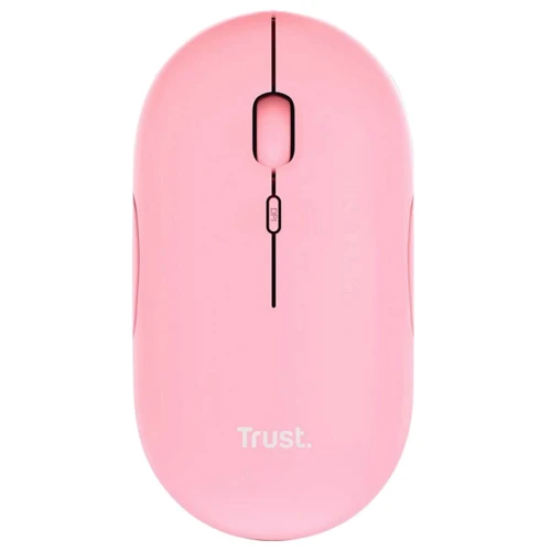 Мышь Trust Puck Wireless/Bluetooth Silent Pink (24125)