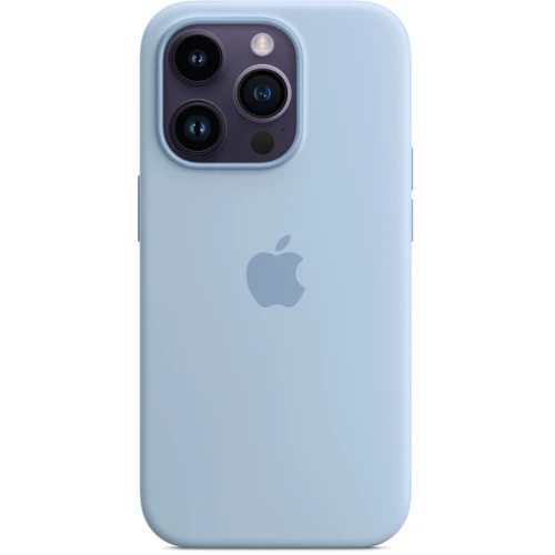 Чехол для iPhone Apple Silicone Case with MagSafe Sky (MQUJ3) for iPhone 14 Pro