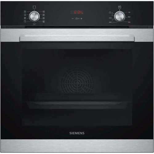 Духовой шкаф электрический Siemens HB334ABS0: Размеры 59.5 x 59.4 x 54.8 см