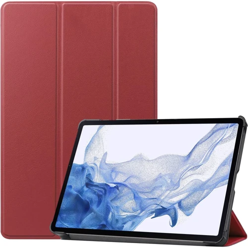 Аксессуар для планшетных ПК BeCover Smart Case Red Wine for Samsung X520/X526 Galaxy Tab S10 FE (713281): Цвет бордовый