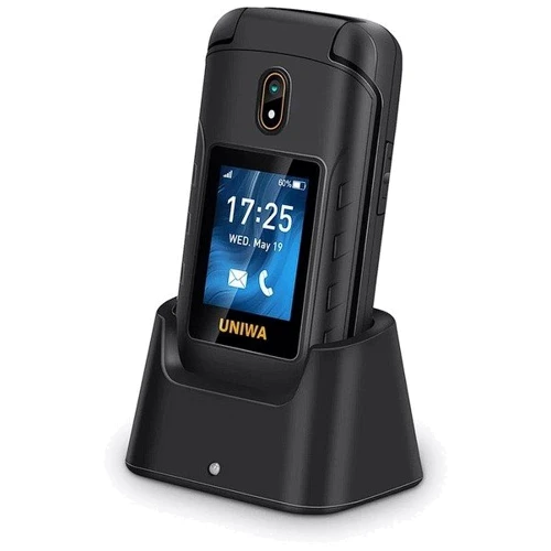 Мобільний телефон Uniwa V909T Black: Кількість SIM-карт 1