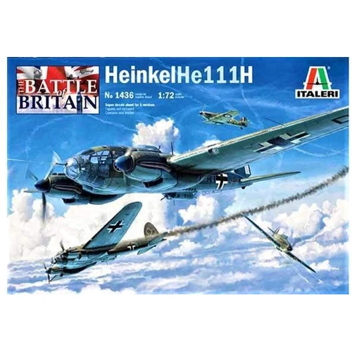 Модель Italeri Бомбардировщик Heinkel He 111H (IT1436)