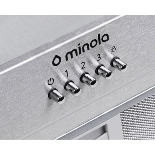 Вытяжка Minola HBI 5202 I 700 LED: Рекомендуемая площадь помещения (при высоте 2,7 м), м² 20.5-28.4