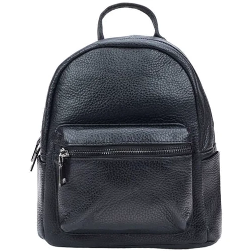 Женский рюкзак Borsa Leather черный (1t408-black): Тип Рюкзаки