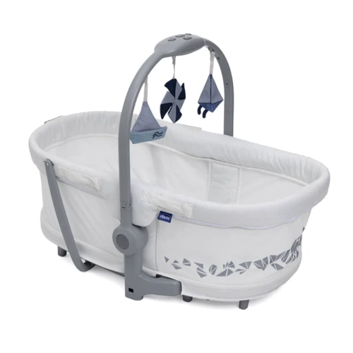 Ліжко-стульчик 5 в 1 Chicco Baby Hug Pro, White Cream (87076.14) фото 6