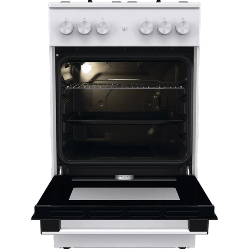 Газовая плита Gorenje GG5A12WH: Электроподжиг конфорок есть