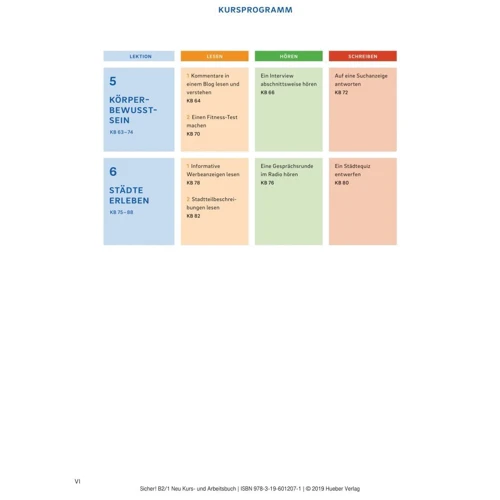 Sicher! Aktuell B2.1: Kurs- und Arbeitsbuch mit Audio-CD: ISBN 9783196012071, 978-3-19-601207-1