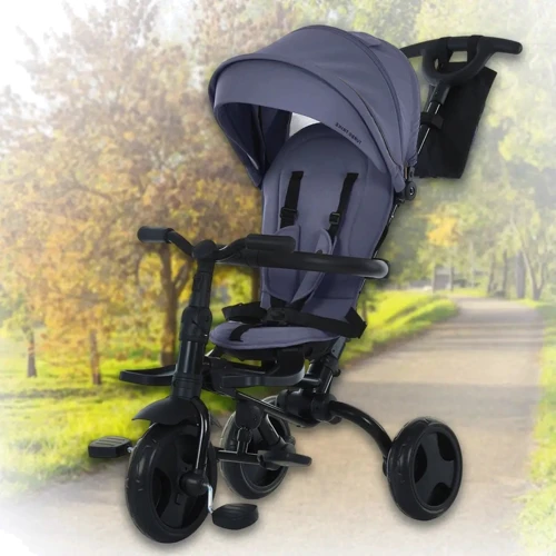 Детский трехколесный велосипед Turbo Trike (MT 1055 Grey)