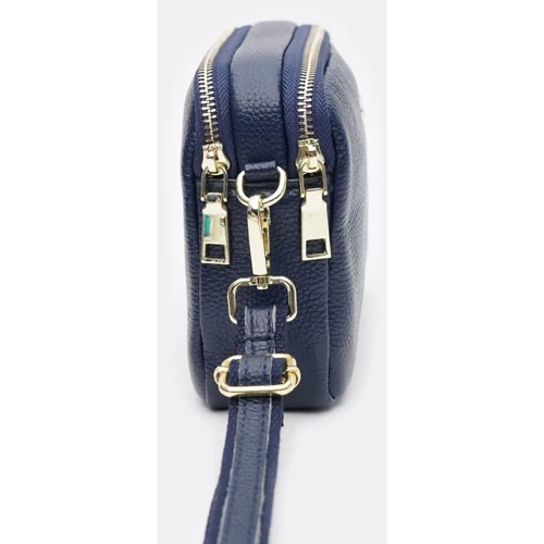 Жіноча сумка крос боді Borsa Leather синя (K11906n-blue): Тип Сумки