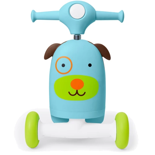 Самокат Skip Hop 3 в 1 ceрия ZOO Собачка (9H822910): Максимальная допустимая нагрузка, кг 20