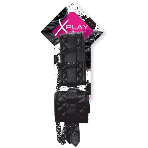 Ошейник с наручниками X-Play Collar & Wrist Cuffs
