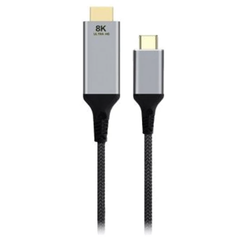 Кабель и переходник Cablexpert USB-C to HDMI 2.0m 8K 60Hz (A-CM-HDMIM8K-2M)
