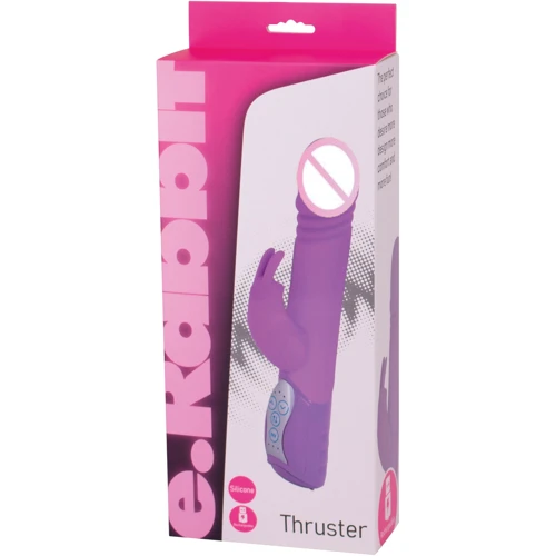 Вибратор кролик Seven Creations E Rabbit Thruster с толчковыми движениями