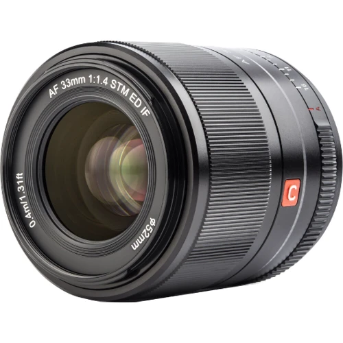 Объектив для фотоаппарата Viltrox AF 33mm f/1.4 E (Nikon-Z): Диаметр резьбы для светофильтра 52 мм