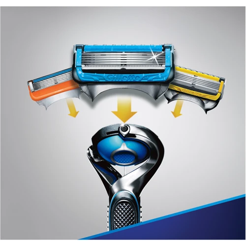 Gillette Fusion ProShield Chill Станок для бритья с 1 сменной кассетой: Количество в упаковке, шт 1