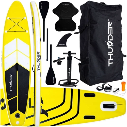 Надувна SUP дошка Thunder Coast 320 см із веслом Yellow (SUP-COAST-YELLOW) фото 1