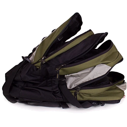 Чоловічий рюкзак Onepolar зелений (W1002-green): Фактура Матовая, Тканая