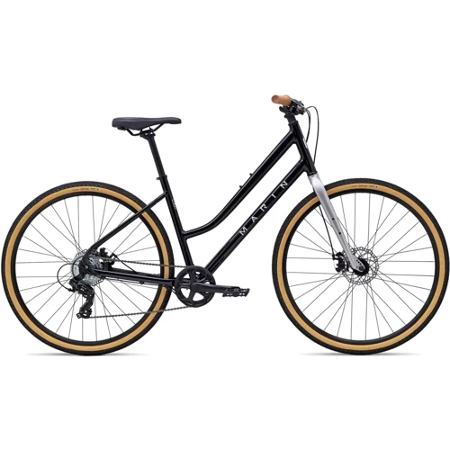 Велосипед Marin 28" KENTFIELD 1 ST рама - S 2024 Gloss Black/Chrome (SKD-58-21)