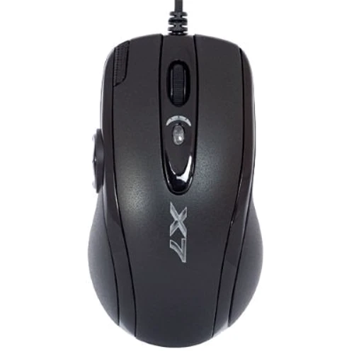 Мышь A4 Tech F6 USB Black: Интерфейс подключения проводная USB
