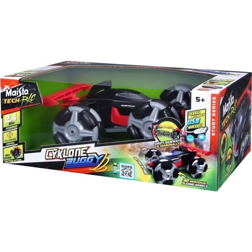 Автомодель на р/у Maisto Tech Cyklone Buggy (82241 black): Тип управления Радиоуправление
