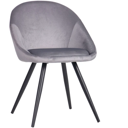 Стул обеденный AMF Mary black/silver (545860): Производитель AMF