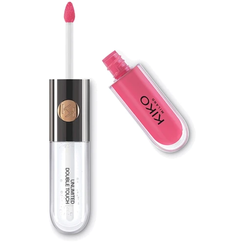 Kiko Unlimited Double Touch Soft Rose №111 Satin Pink Camellia Помада для губ 6 ml