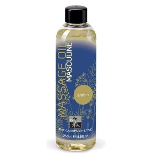 Масажне масло для чоловіків SHIATSU Masculine Amber, 250 мл: Тип Масло