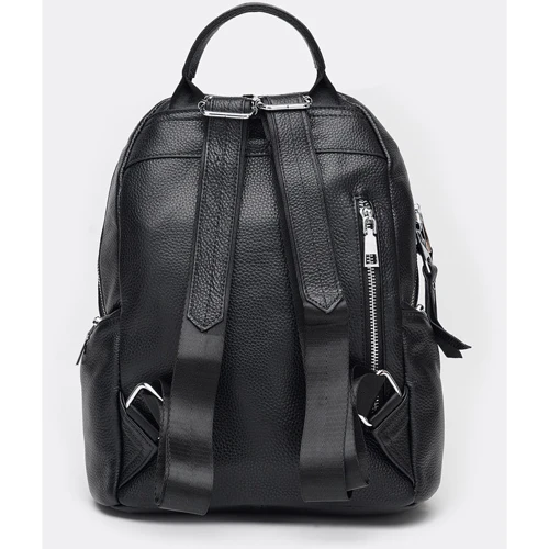 Женский рюкзак Borsa Leather черный (K12045-black): Тип Рюкзаки