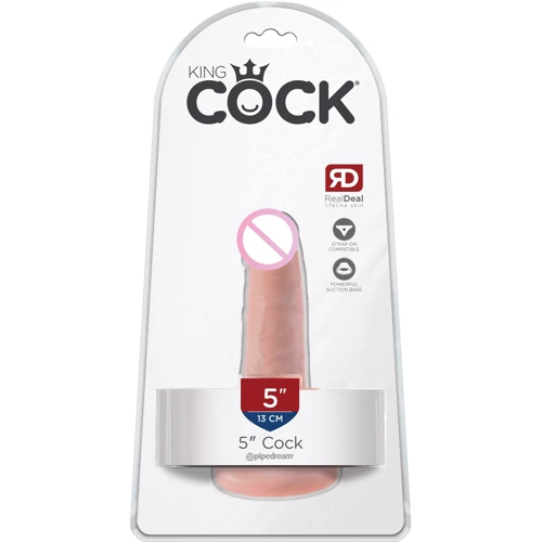 Pipedream King Cock 5 Cock фаллоимитатор 12.7х3.3 см., телесный