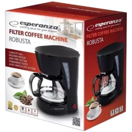 Кавоварка Esperanza EKC006 Robusta: Тип капельная кофеварка