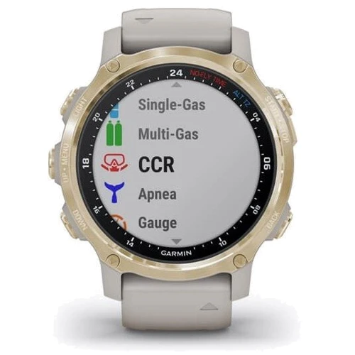 Смарт-годинник Garmin Descent Mk2S Light Gold with Light Sand Silicone Band (010-02403-01): Виробник Garmin