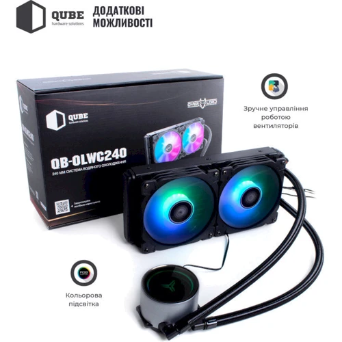 Кулер QUBE QB-OLWC240C