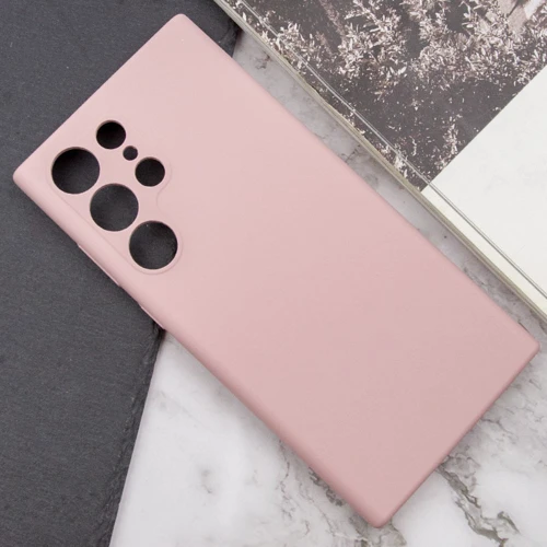 Чохол для телефона Lakshmi Case Silicone Cover Full Camera Pink Sand для Samsung S928 Galaxy S24 Ultra: Колір розовый